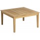 Table basse de jardin 80*80 cm en roble, Tivoli