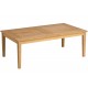 Table basse de jardin 120*68 cm en roble, Tivoli