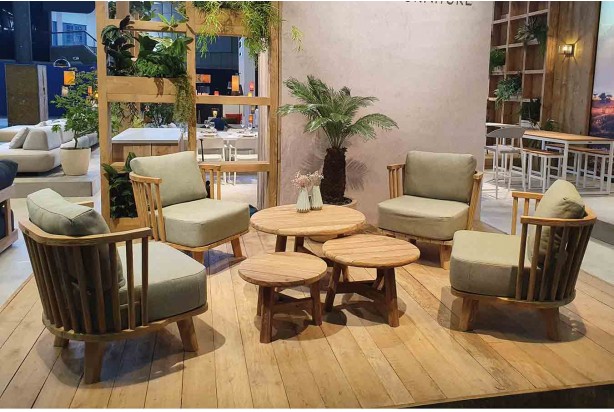 Fauteuil du salon de jardin Casa en...