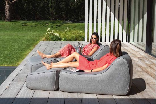 Fauteuil de jardin lounge et design