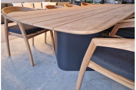 Table en teck 320 cm, Rossi